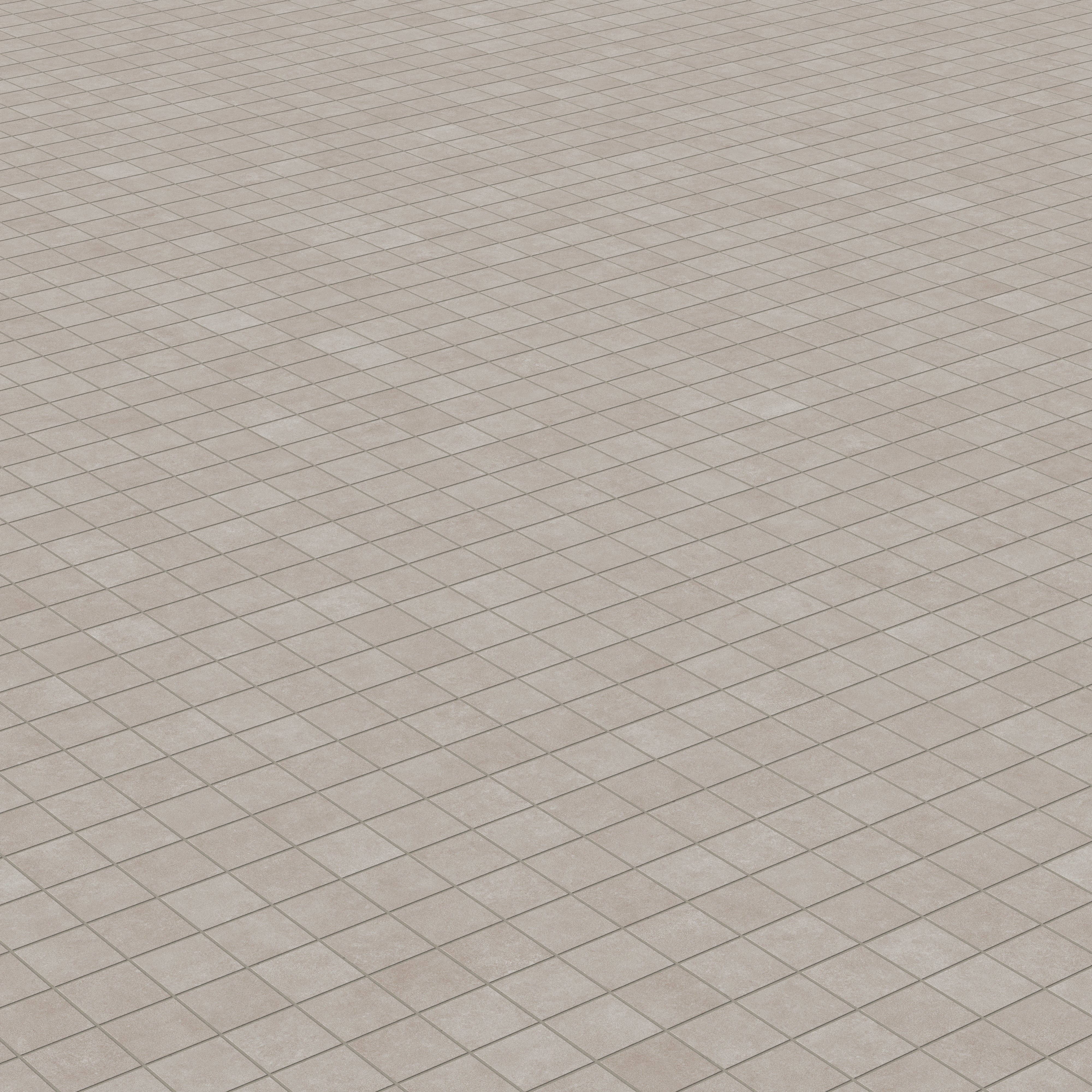 Wyatt 2 x 2 Matte Porcelain Mosaic Tile in Sand - Image 4