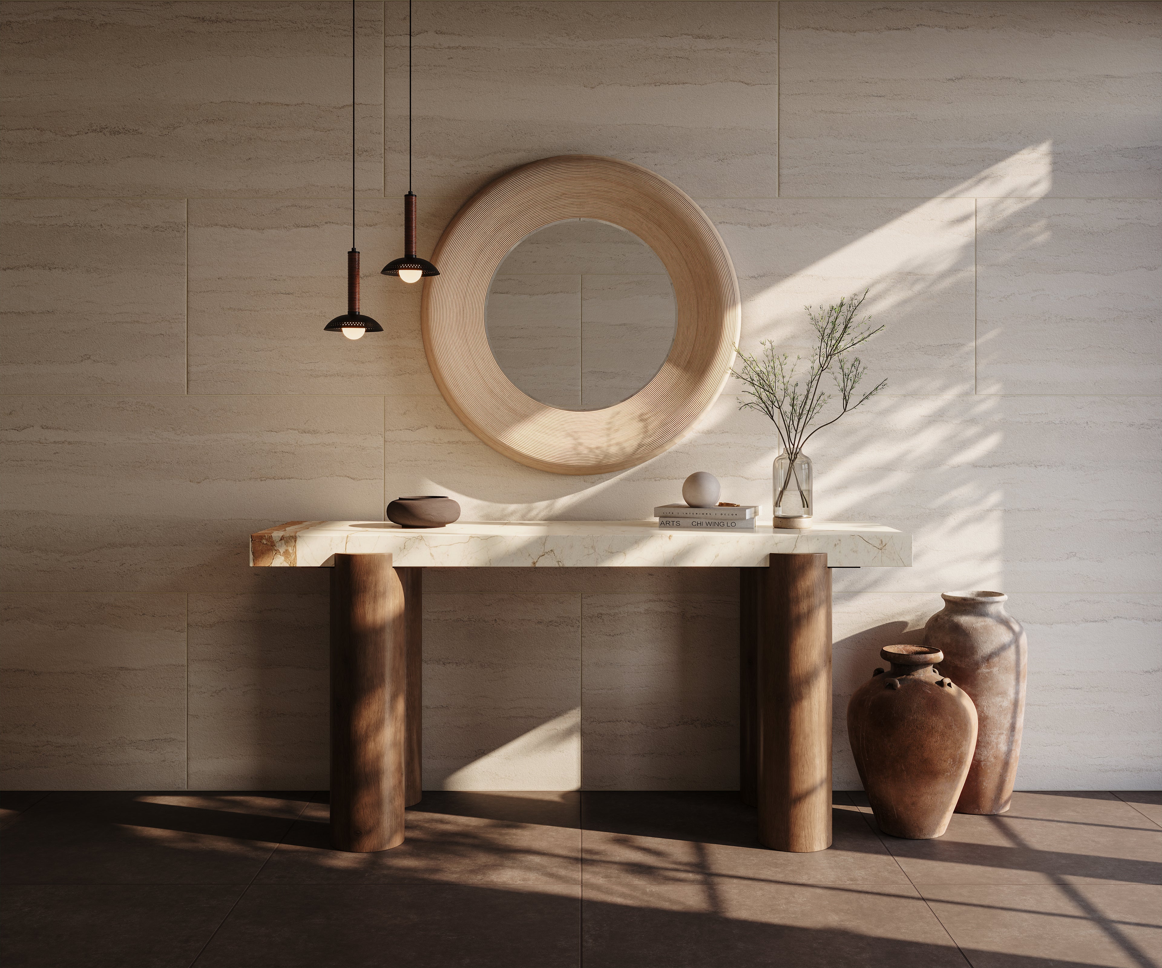 Wyatt 32 x 32 Matte Porcelain Tile in Espresso - Image 8