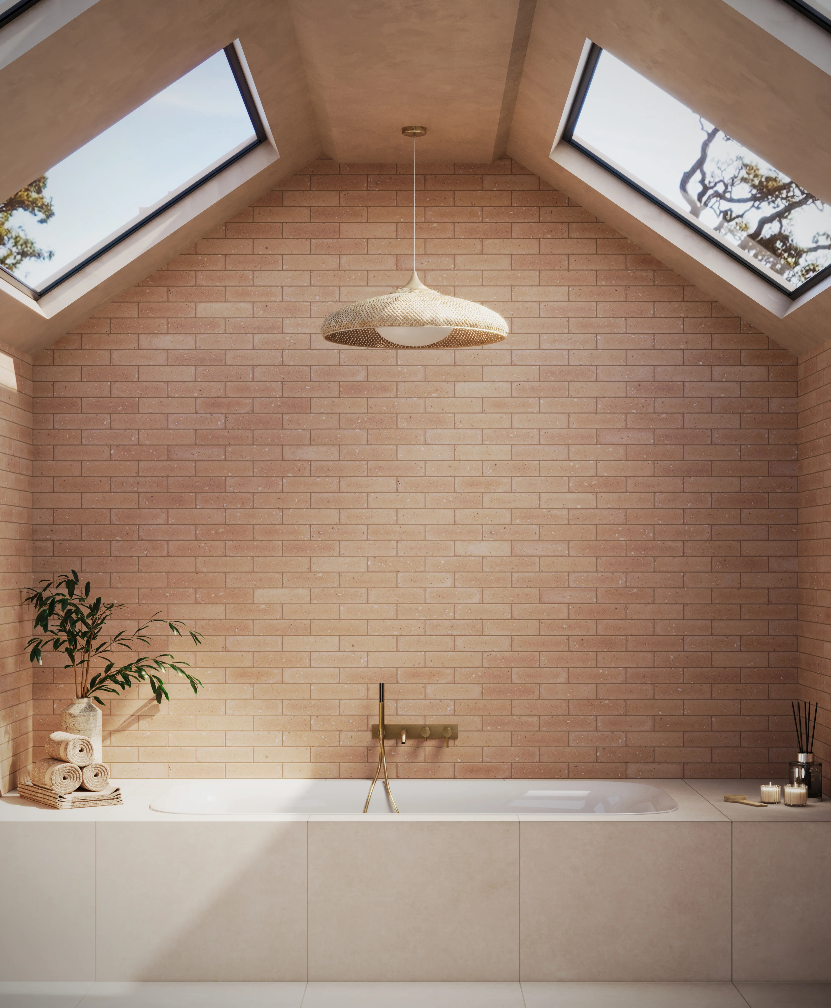 Wyatt 32 x 32 Matte Porcelain Tile in Ivory - Image 4