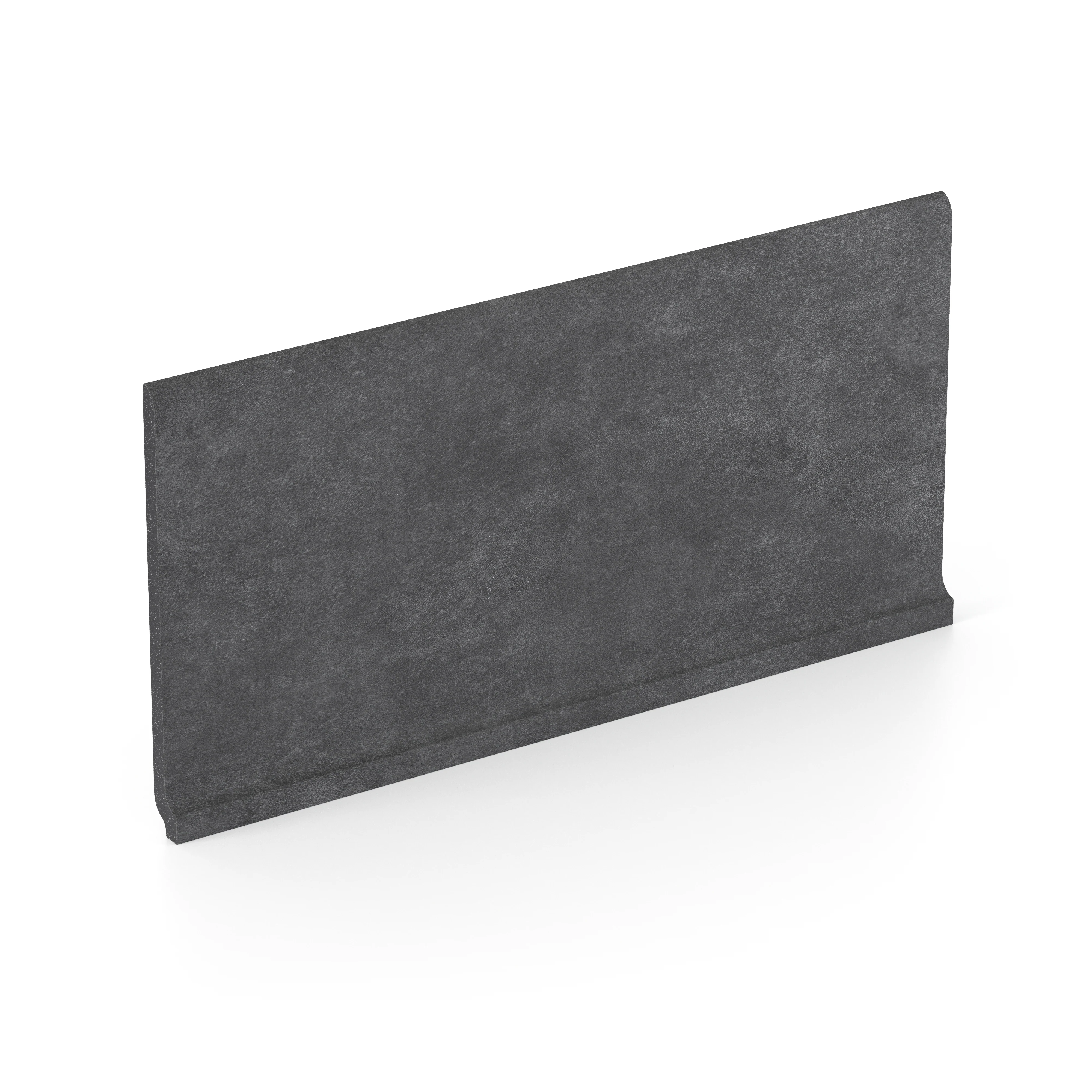 Wyatt 6 x 12 Matte Porcelain Cove Base Tile in Iron - Image 2
