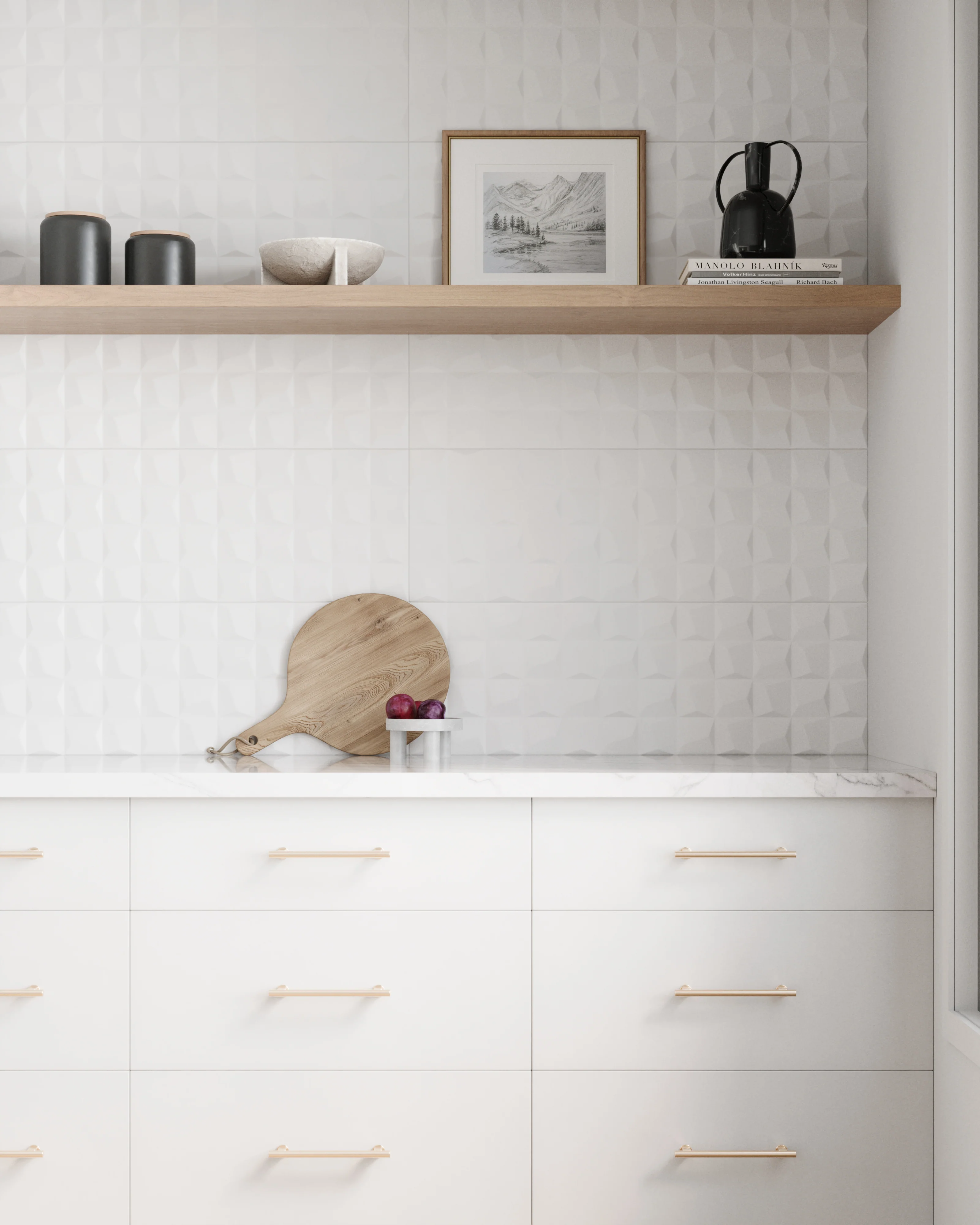 Zayne 12 x 36 Ceramic Tile in Blocks - Image 10