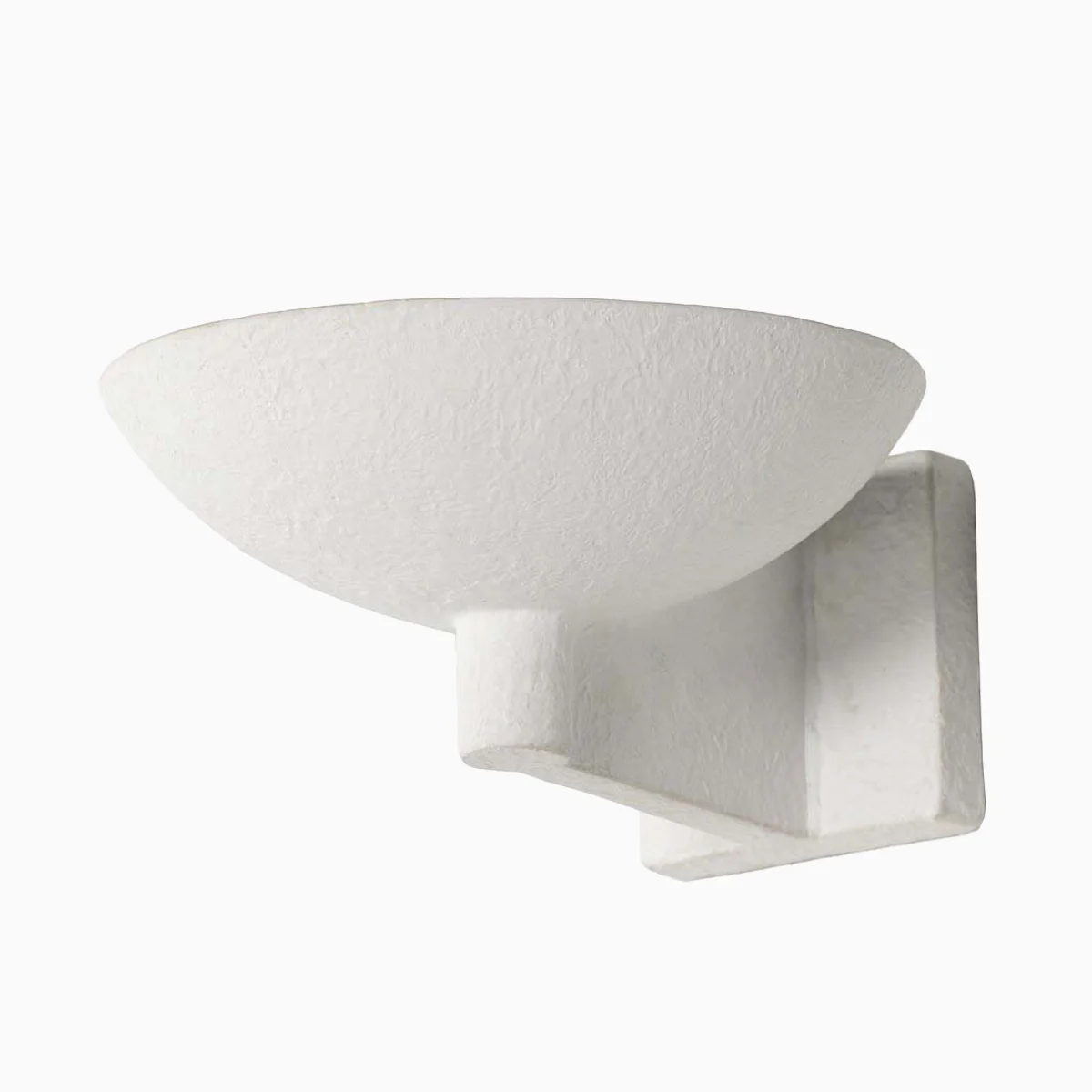 Zia Wall Sconce in Matte White Plaster - Image 10