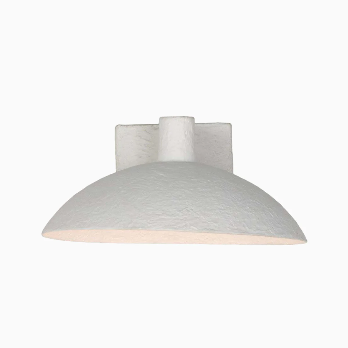 Zia Wall Sconce in Matte White Plaster - Image 11
