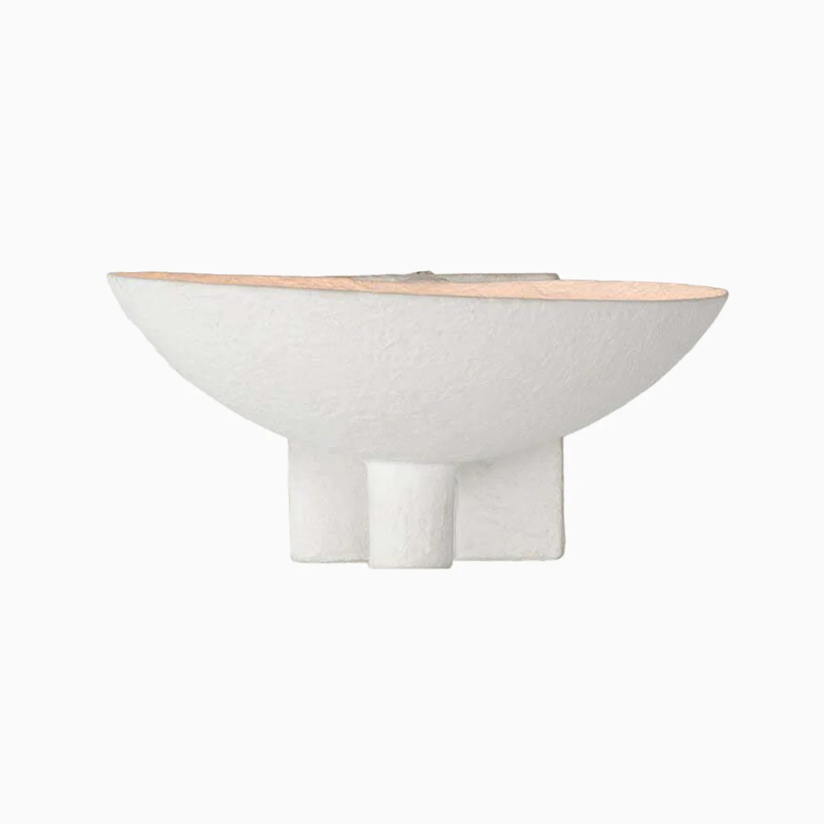 Zia Wall Sconce in Matte White Plaster - Image 12