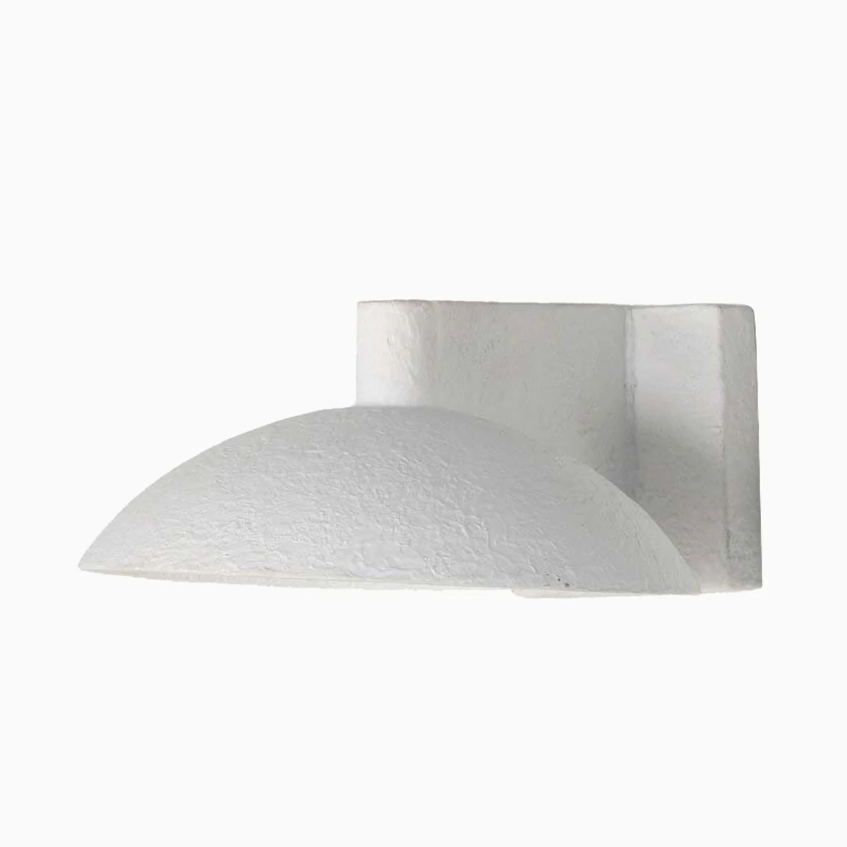 Zia Wall Sconce in Matte White Plaster - Image 4
